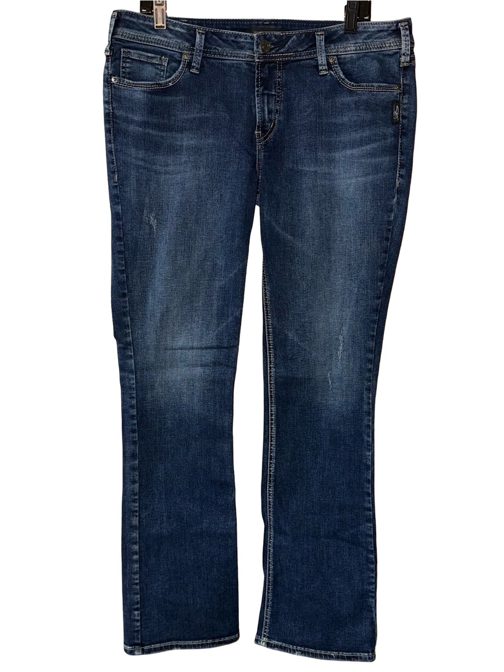 Silver Jeans Women’s Boot Cut Jeans - Dark Blue Wash